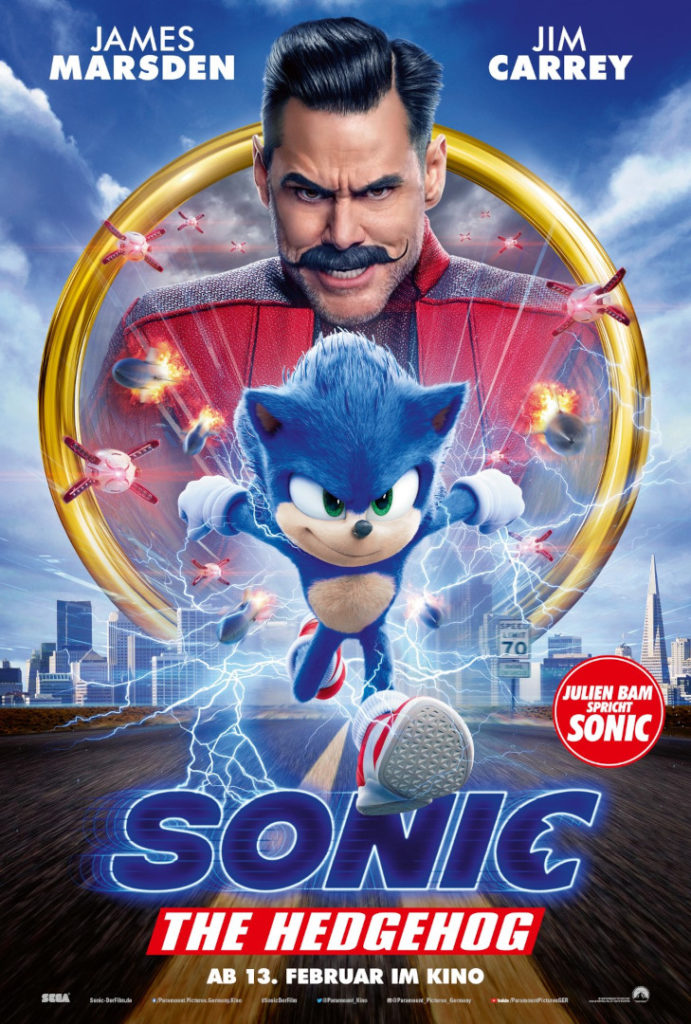 Cover of the Film Sonic The Hedgehog